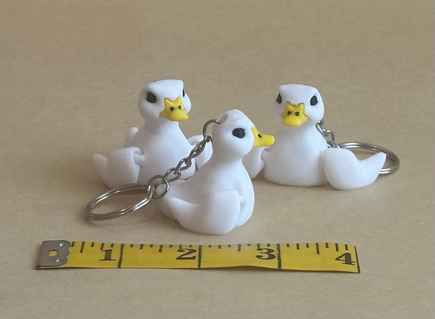 Diddly Duck - Articulated Flexi moving keychain
