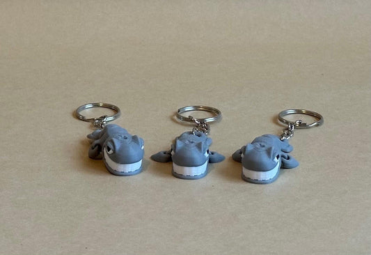 Shark Articulated Flexi Keychain