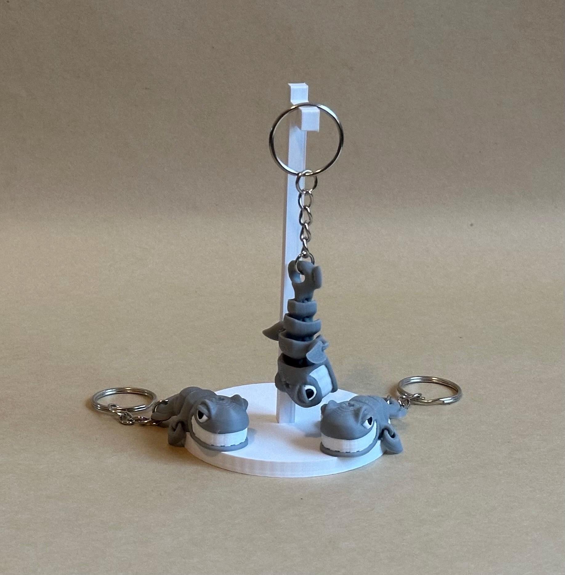 Shark Articulated Flexi Keychain