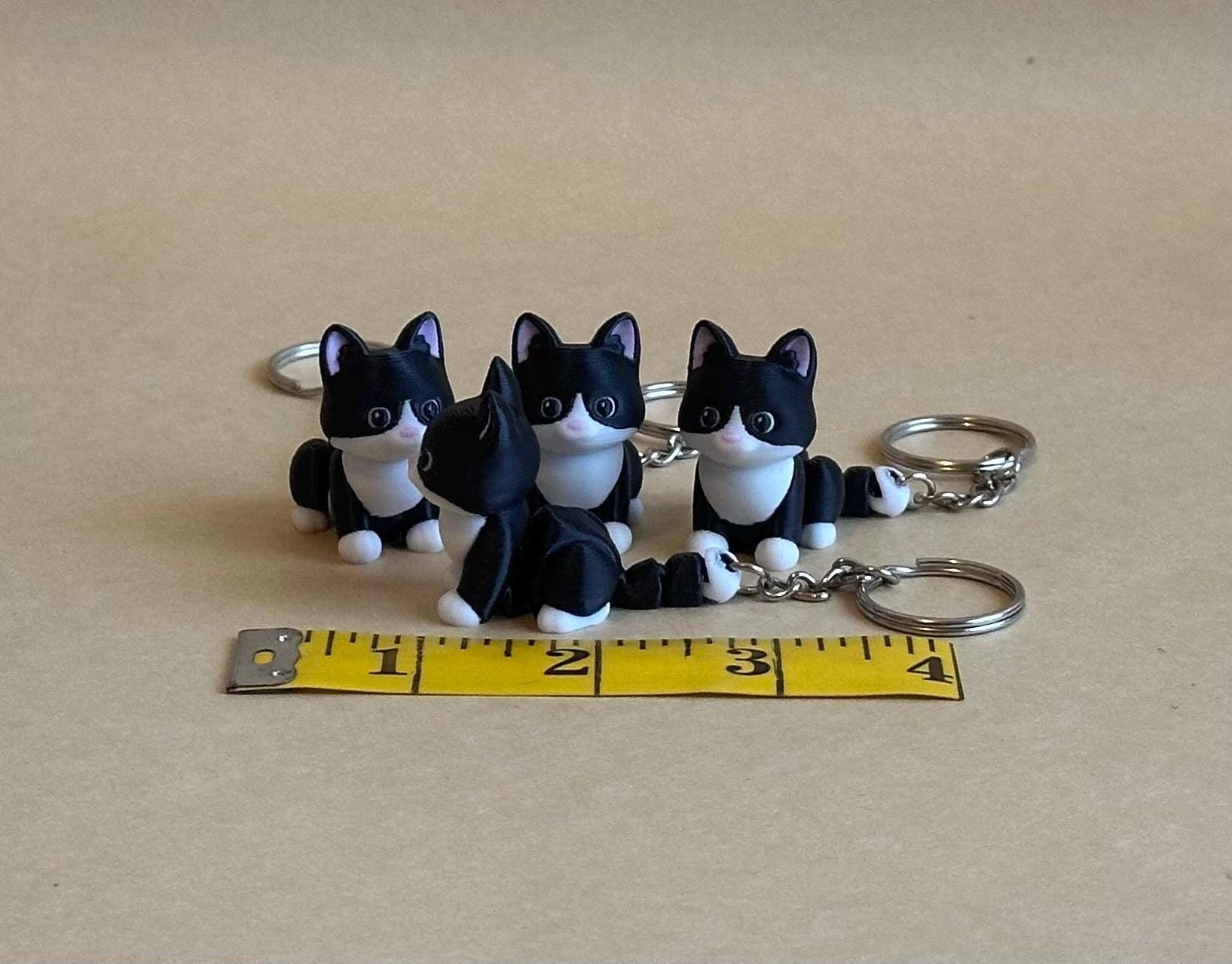 Clawing Cat - Articulated Flexi moving keychain