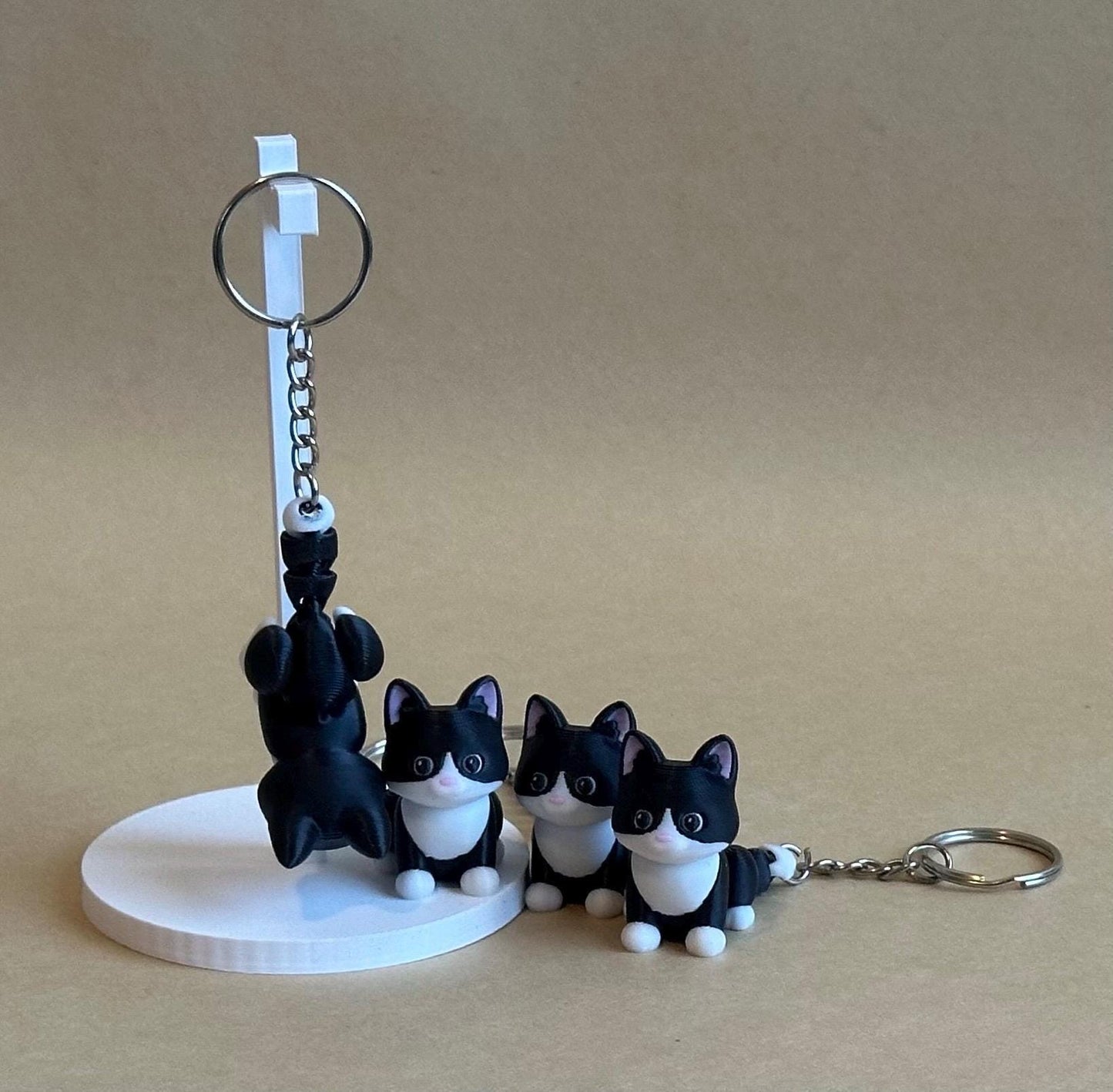 Clawing Cat - Articulated Flexi moving keychain