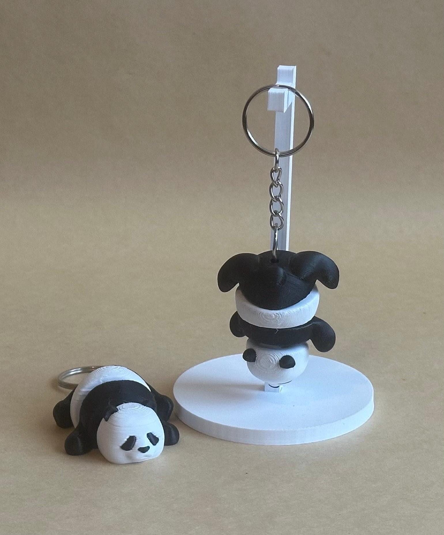 Playful Panda - Articulated Flexi moving keychain