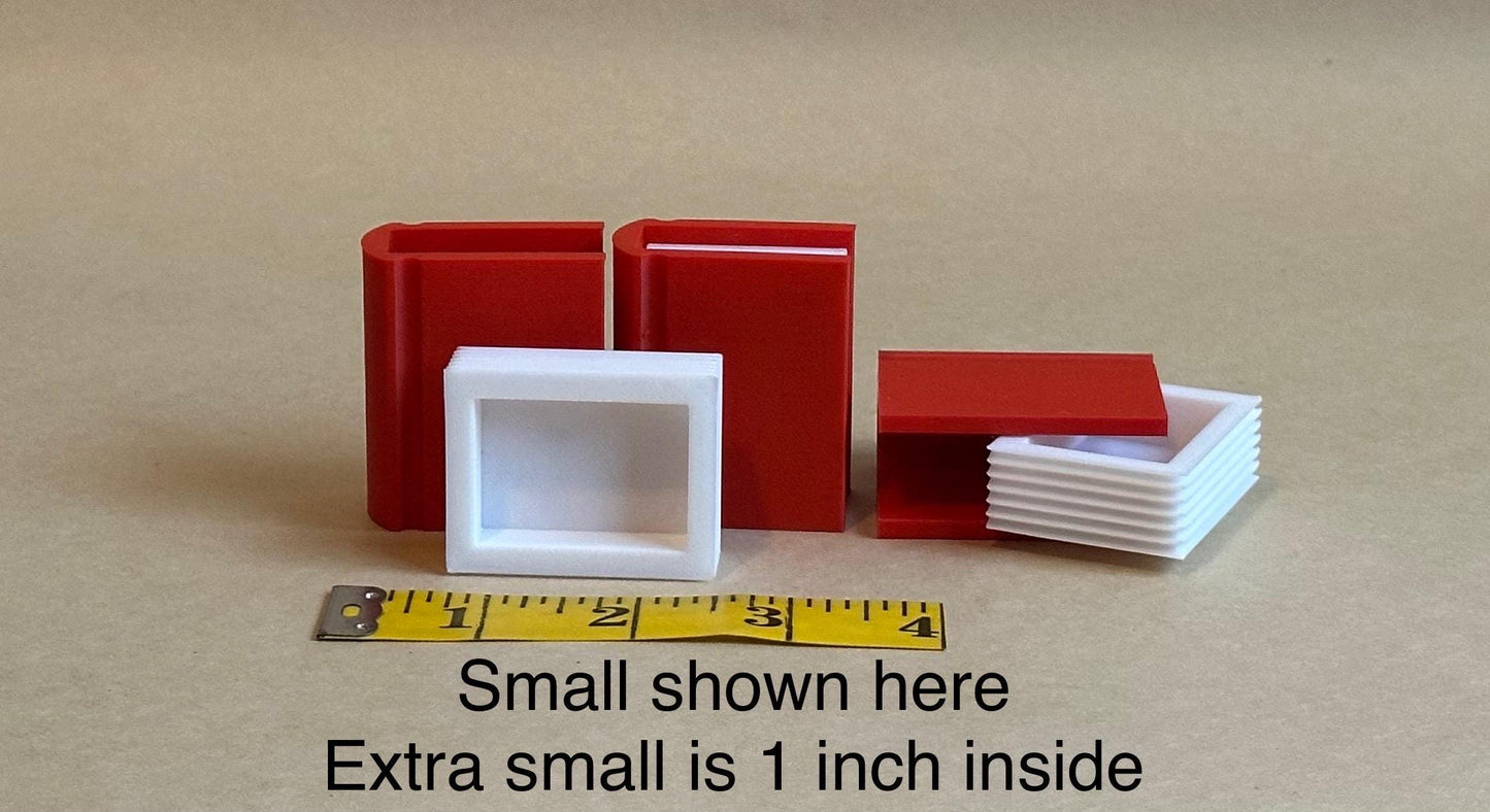 tiny Book Storage Container Stash Pill Box