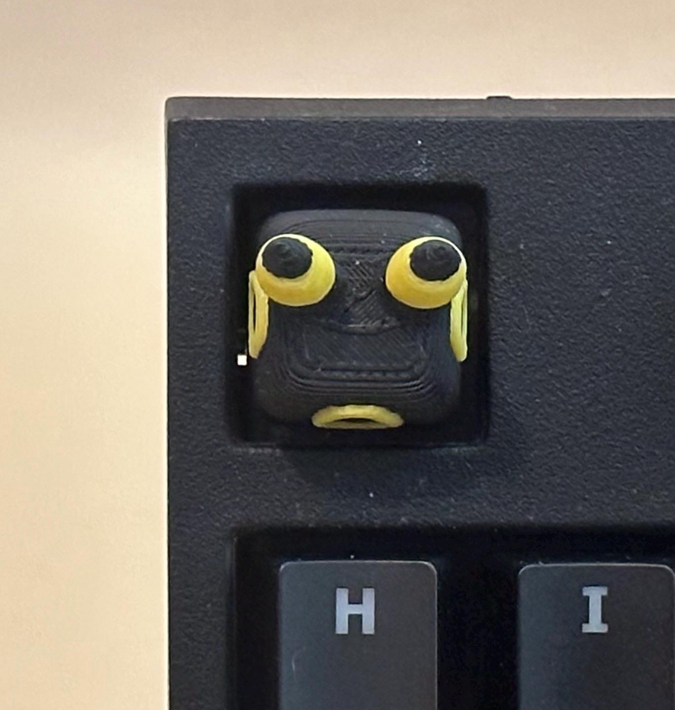Umbreon Pokémon Inspired - Artisan Mechanical Keyboard Keycap - Cherry MX Switch