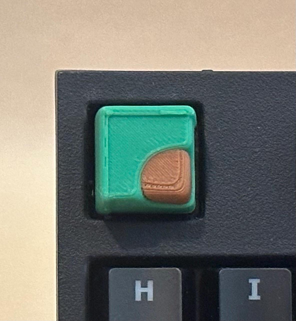 Avocado - Artisan Mechanical Keyboard Keycap - Cherry MX Switch