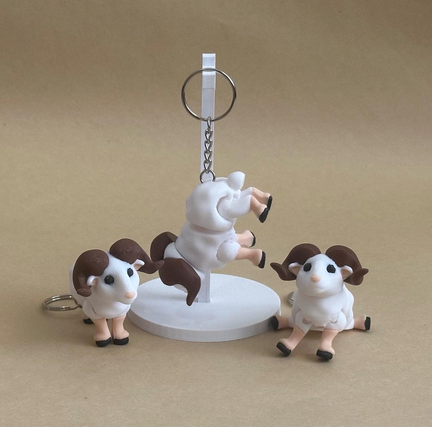 Rambunctious Ram - Articulated Flexi Keychain
