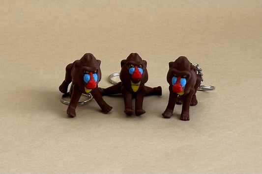 Mad Mandrill - Articulated Flexi Keychain