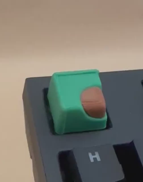 Avocado - Artisan Mechanical Keyboard Keycap - Cherry MX Switch