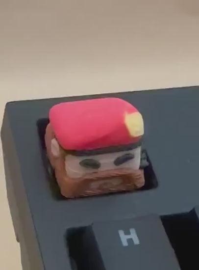 Valorant Brimstone inspired - Artisan Mechanical Keyboard Keycap - Cherry MX Switch