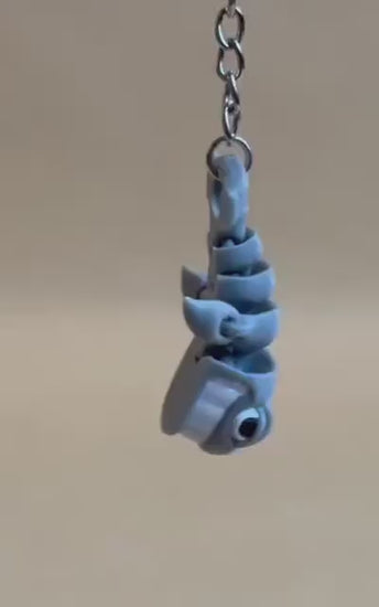 Shark Articulated Flexi Keychain