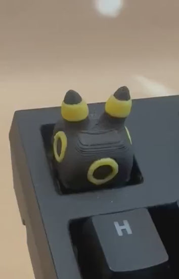 Umbreon Pokémon Inspired - Artisan Mechanical Keyboard Keycap - Cherry MX Switch