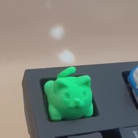 Jelly Cat - Artisan Mechanical Keyboard Keycap - Cherry MX Switch