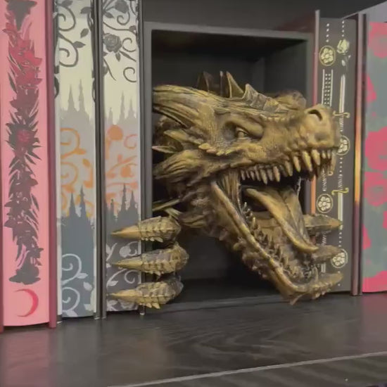 Dragon Awakening 3D Book Nook