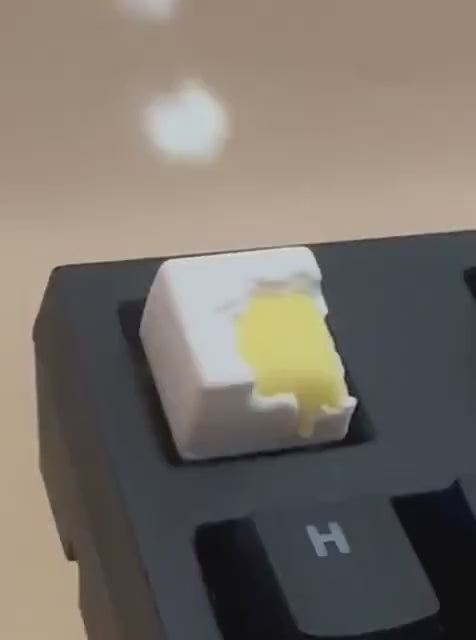 Egg - Artisan Mechanical Keyboard Keycap - Cherry MX Switch